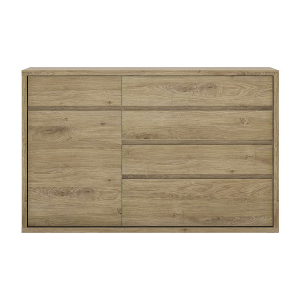 Alnwick 1 Door 5 Drawer Cupboard | Self Assembly