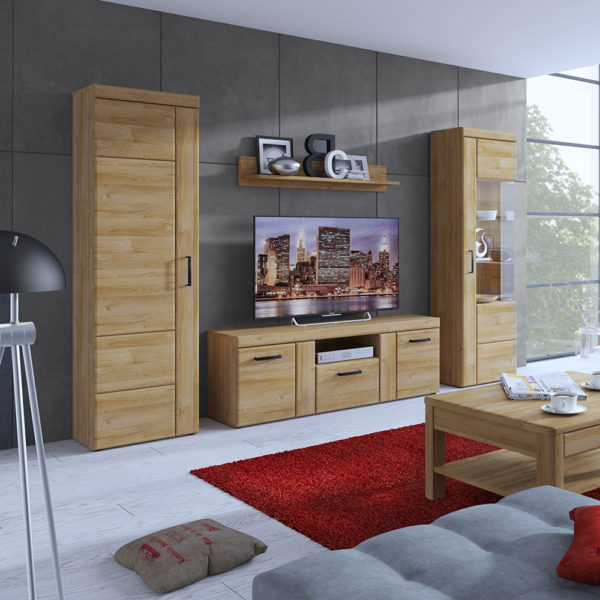 Newquay Tall Cupboard | Left Hand | Self Assembly