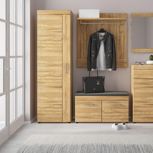 Newquay Tall Cupboard | Left Hand | Self Assembly