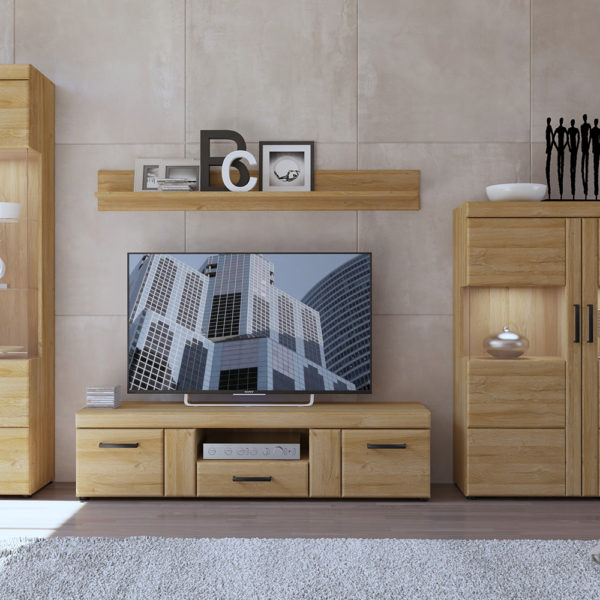 Newquay Wall Shelf 156cm | Self Assembly