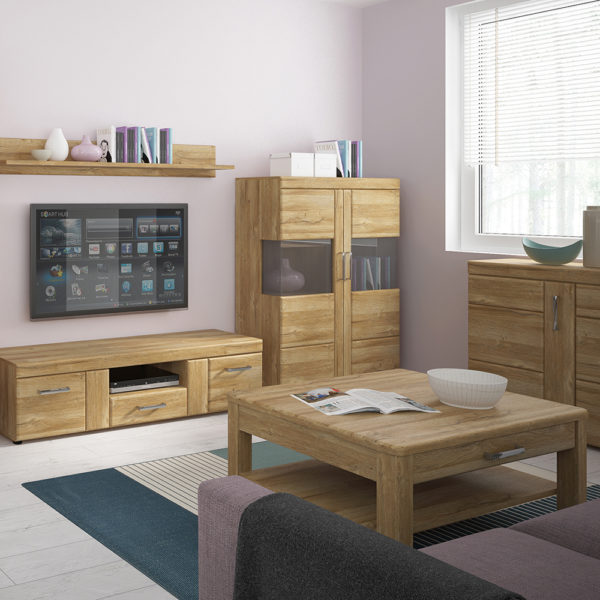 Newquay 1 Drawer Coffee Table | Self Assembly