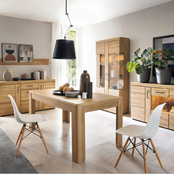 Newquay Extending Dining Table | Self Assembly