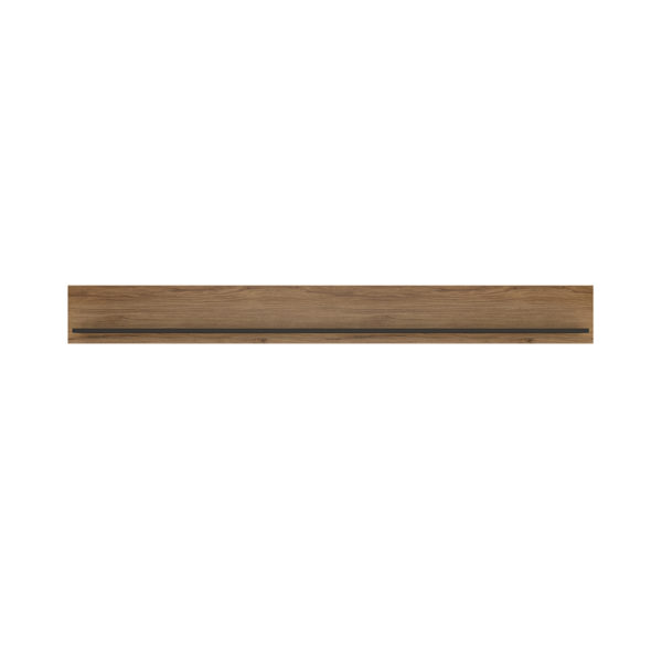 Kodiak Wall Shelf 197cm | Black | Self Assembly