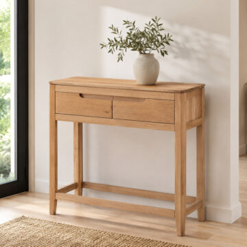Dunmore Oak  Large Hall Table