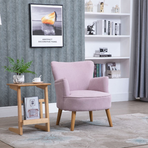 Munich Violet Armchair - Purple