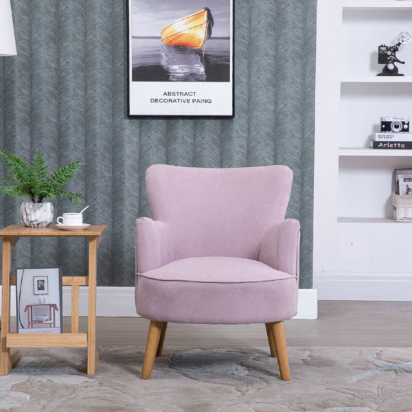 Munich Violet Armchair - Purple