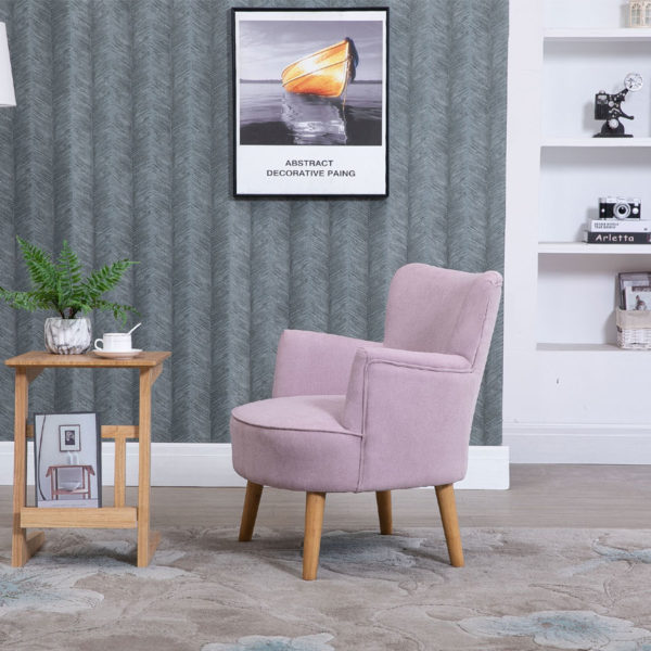 Munich Violet Armchair - Purple