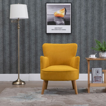 Yellow Munich Armchair | Ochre