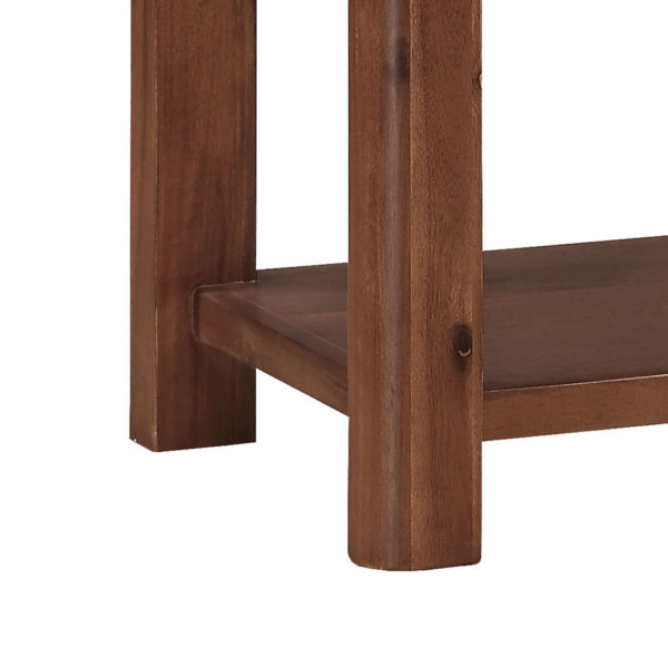 Andorra Acacia 1 Drawer Console