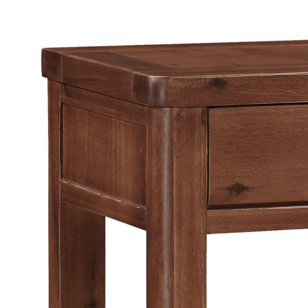 Andorra Acacia 1 Drawer Console