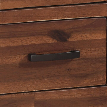 Andorra Acacia Straight TV Unit | Assembled