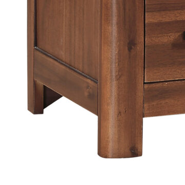 Andorra Acacia Straight TV Unit | Assembled