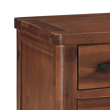 Andorra Acacia Straight TV Unit | Assembled