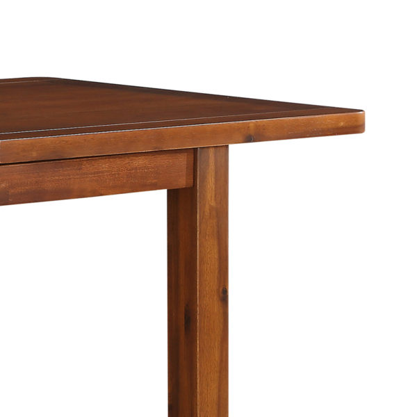 Andorra Acacia 120cm Extension Dining Table | 120-150cm
