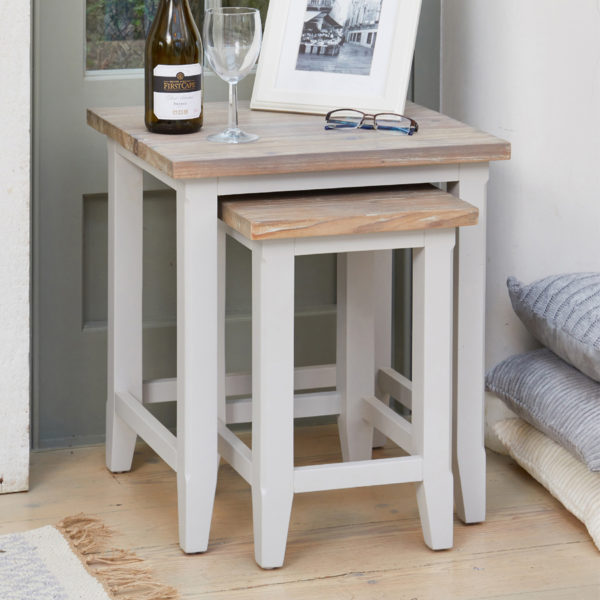Callerton Grey Nest of Two Tables