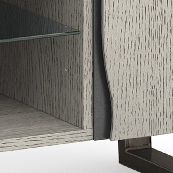Rockcliffe Small TV Unit | Grey