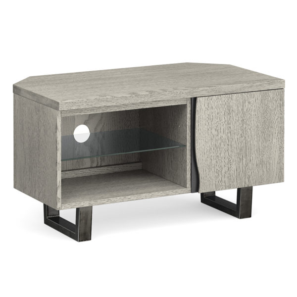 Rockcliffe Corner TV Unit | Grey