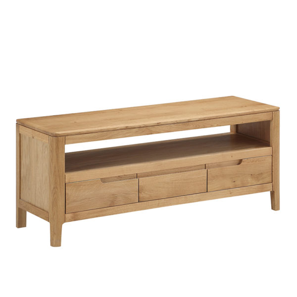 Dunmore Oak Large TV Unit