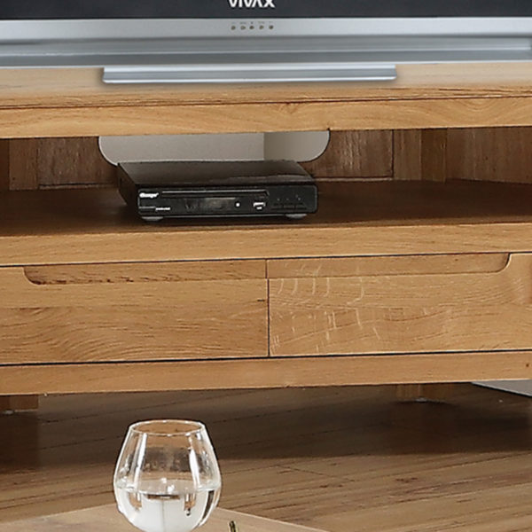 Dunmore Oak Large TV Unit
