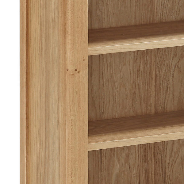 Dunmore Oak  Low Bookcase