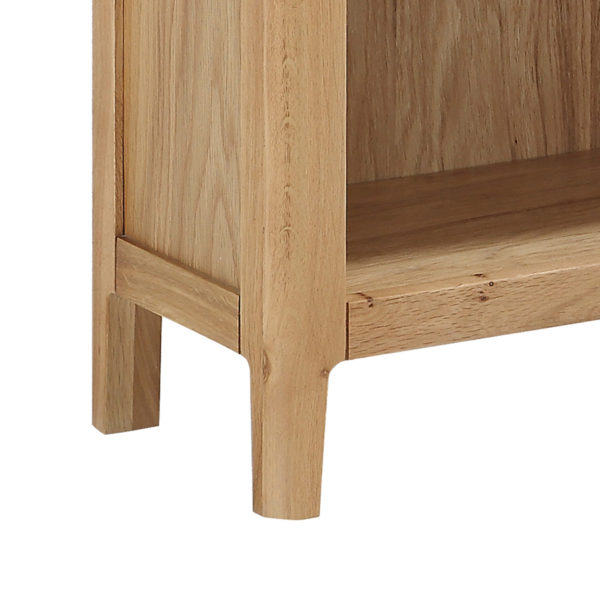 Dunmore Oak  Low Bookcase
