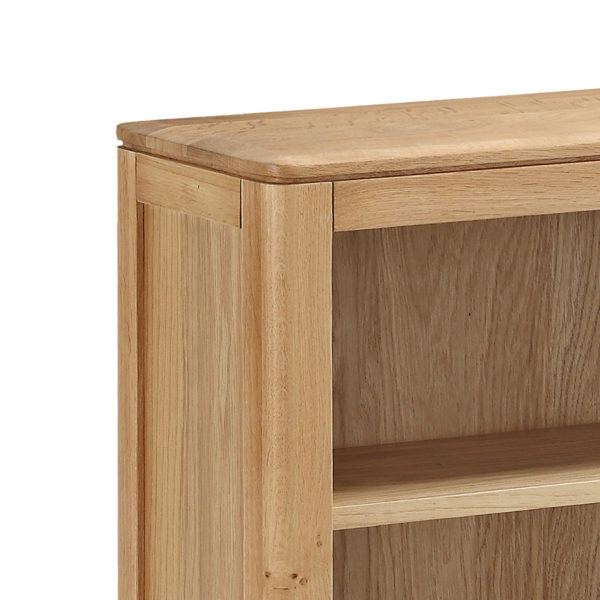 Dunmore Oak  Low Bookcase