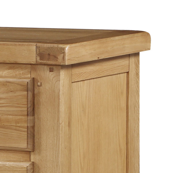 Newbridge Light Oak 2 over 3 Chest | Fully Assembled