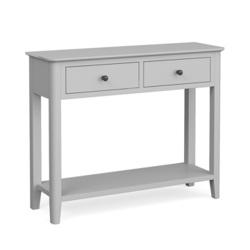 Stornoway Grey 2 Drawer Console Table