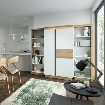 Rydal White Medium Extending Dining Table | 140 – 180cm