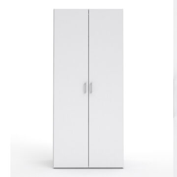 Edinburgh White 2 Door Wardrobe