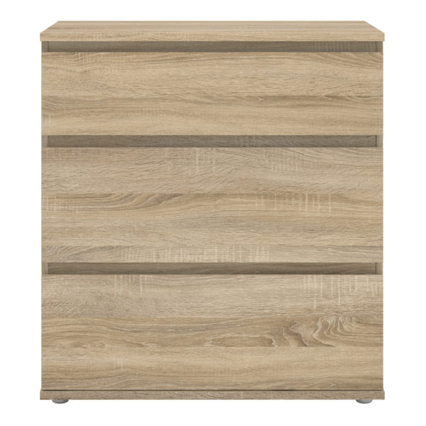 Warkworth Chest of 3 Drawers in Oak | Self Assembly