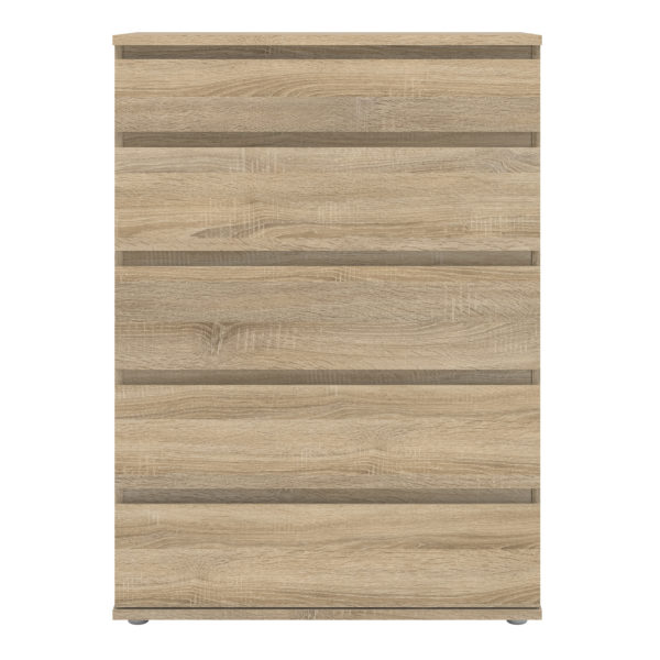 Warkworth Chest of 5 Drawers in Oak | Self Assembly
