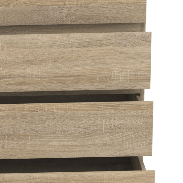 Warkworth Chest of 5 Drawers in Oak | Self Assembly