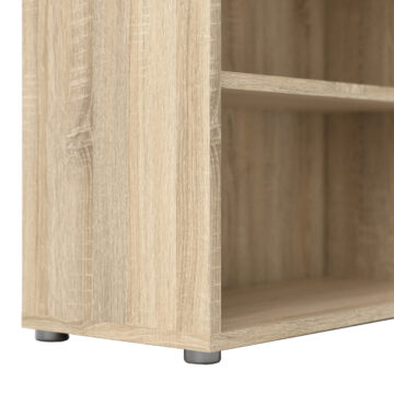 Kansas Bookcase Collection Bookcase 5 Shelves in Oak