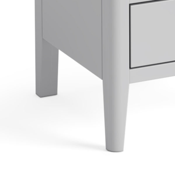 Stornoway Grey Bedside Table | Fully Assembled | Clearance