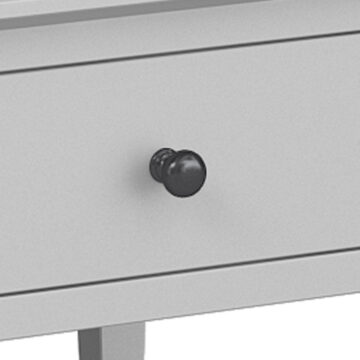Stornoway Grey 2 Drawer Console Table