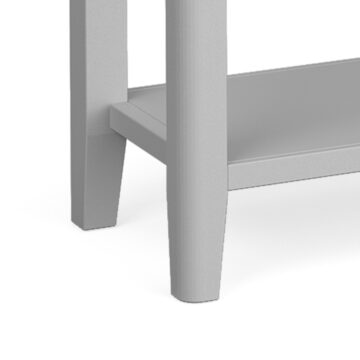 Stornoway Grey 2 Drawer Console Table