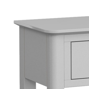 Stornoway Grey 2 Drawer Console Table