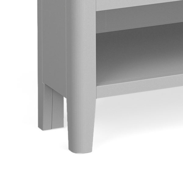 Stornoway Grey Corner TV Unit | Fully Assembled