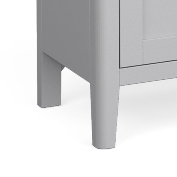 Stornoway Grey Small Sideboard | Fully Assembled