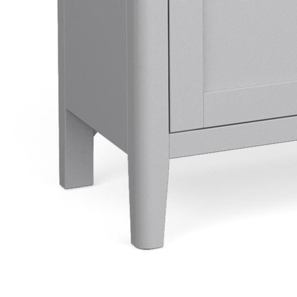 Stornoway Grey Large Sideboard | Fully Assembled