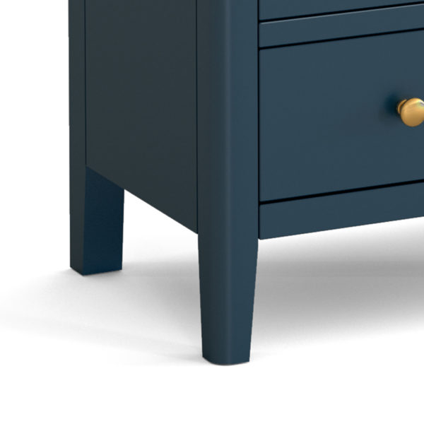 Kingsbridge Blue 2 Over 3 Chest | Fully Assembled