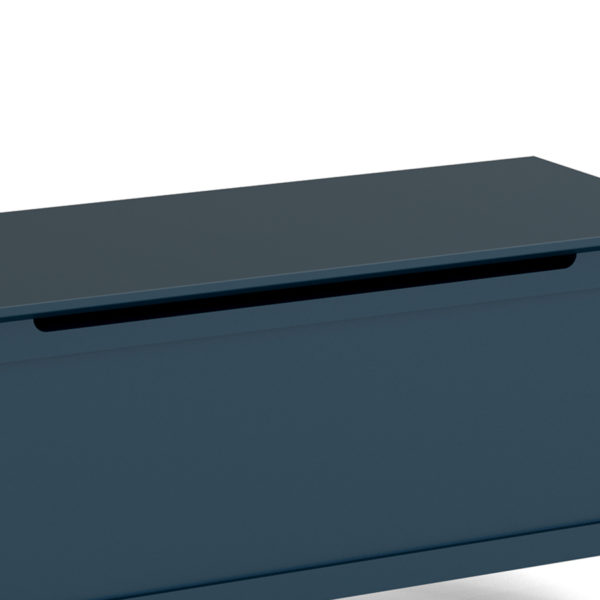 Kingsbridge Blue Blanket Box | Fully Assembled