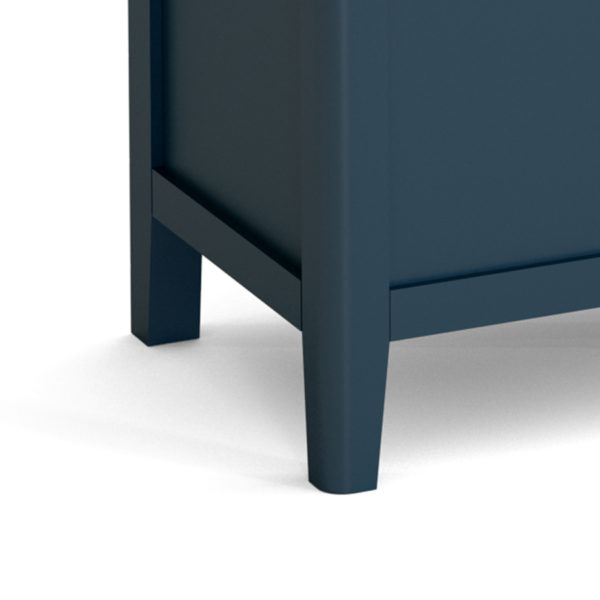 Kingsbridge Blue Blanket Box | Fully Assembled