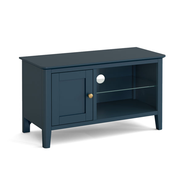 Kingsbridge Blue Small TV Unit | Fully Assembled