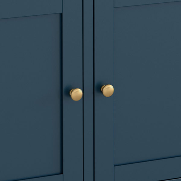 Kingsbridge Blue Large Sideboard | Fully Assembled