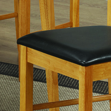 Marwood Light Oak Round Dropleaf Extending Dining Set with 4 Chairs | 61 – 91cm