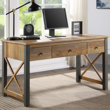 Harlequin Reclaimed Home Office Desk / Dressing Table