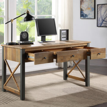 Harlequin Reclaimed Home Office Desk / Dressing Table