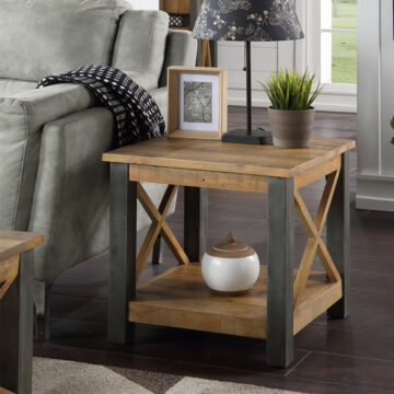 Harlequin Reclaimed Lamp Table